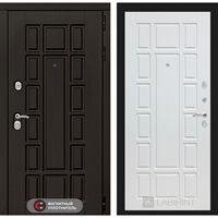 Входная металлическая дверь Лабиринт Нью-Йорк 12 - Белое дерево 2432400