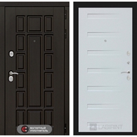 Входная металлическая дверь Лабиринт Нью-Йорк 14 - Дуб кантри белый горизонтальный 2430898