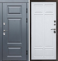 Входная металлическая дверь с терморазрывом Интерма Премиум Лиственница 42648