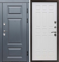 Входная металлическая дверь с терморазрывом Интерма Спарта Лиственница 42643