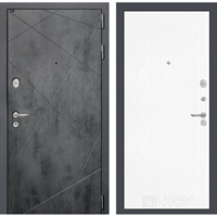 Входная металлическая дверь Лабиринт LOFT 07 - Белое дерево 43474