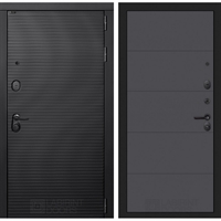 Входная металлическая дверь Лабиринт VOLCANO 13 - Графит софт 43590
