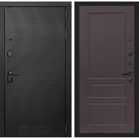 Входная металлическая дверь Лабиринт VOLCANO 03 - Орех премиум 43592