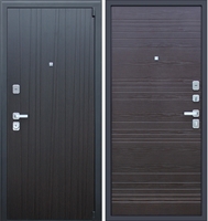 Входная металлическая дверь АСД Next-2 Венге поперечный 15575