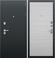 Входная металлическая дверь АСД Next 1 Антик Серебро | Акация светлая 7216