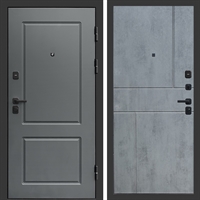 Входная металлическая дверь ВЕРОНА фл-246 Бетон темный 46945