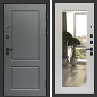 Входная металлическая дверь ВЕРОНА фл-251 с зеркалом Лиственница 46953