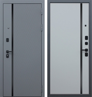 Входная металлическая дверь АСД Манчестер Лайт софт грей 41579