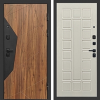 Входная металлическая дверь Авангард фл-242 Бежевый матовый 46791