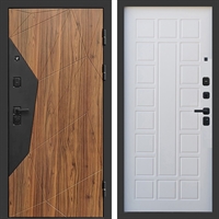 Входная металлическая дверь Авангард фл-242 Белое дерево 46789