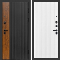 Входная дверь Престиж black фл-288 Белый софт 47409