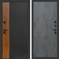 Входная дверь Престиж black фл-298 Бетон темный 47407