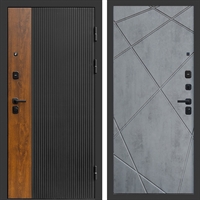 Входная дверь Престиж black фл-247 Бетон темный 47380