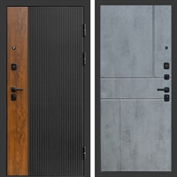 Входная дверь Престиж black фл-246 Бетон темный 47379