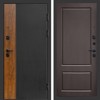 Входная дверь Престиж black фл-643 цвет Шоколад 47422