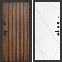 Входная дверь ТВИСТ фл-247 Белый матовый 47450