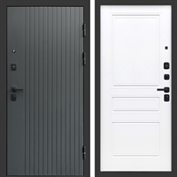 Входная дверь Гермес фл-243 Белый матовый 47496