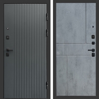Входная дверь Гермес фл-246 Бетон темный 47515