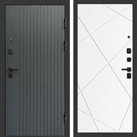 Входная дверь Гермес фл-247 Белый матовый 47518