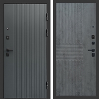 Входная дверь Гермес фл-298 Бетон темный 47543