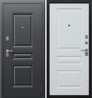 Входная дверь с терморазрывом АСД Диксон 3к Белый матовый 15584