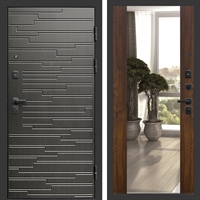 Входная дверь Ривьера фл-252 с зеркалом Дуб 47597