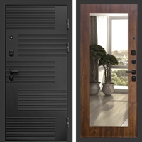 Входная металлическая дверь Фаворит фл-251 с зеркалом Дуб 47662