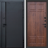 Входная металлическая дверь Феррони фл-245 Орех премиум 47716