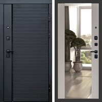 Входная металлическая дверь Феррони фл-252 с зеркалом Лиственница 47734