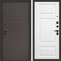 Входная дверь Сицилия фл-642 Белый софт 47824