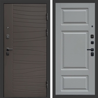 Входная дверь Сицилия фл-642 Грей софт 47825