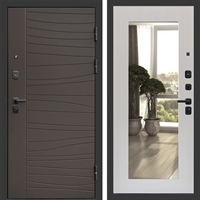 Входная дверь Сицилия фл-251 с зеркалом Лиственница 47796