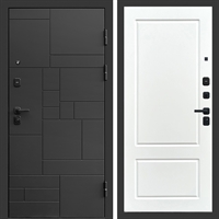 Входная дверь Квадро фл-643 Белый софт 47896