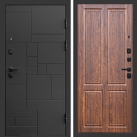 Входная дверь Квадро фл-245 Орех стандарт 47853