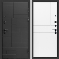 Входная дверь Квадро фл-246 Белый матовый 47854