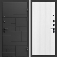 Входная дверь Квадро фл-288 Белый софт 47886