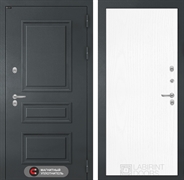 Входная дверь Атлантик 07 - Белое дерево 48597