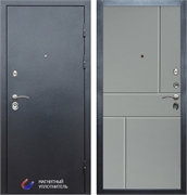 Входная металлическая дверь АСД Горизонт грей софт 49024
