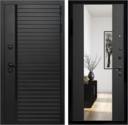 Входная дверь Интеко Агат сб-16 Венге - с зеркалом 48902