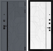 Входная дверь Интеко Верона Эверест Белый мат 48921