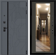 Входная дверь Интеко Верона Венге - с зеркалом 48926