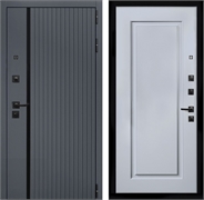 Входная дверь Интеко Агат Графит фл-119 Силк маус 48964