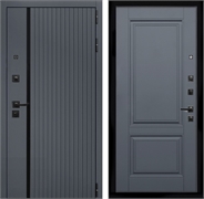 Входная дверь Интеко Агат Графит фл-117 Графит 48976