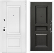 Входная дверь Интеко Афина Белая Классика Венге 49084