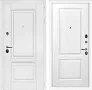 Входная дверь Интеко Афина Белая фл-117 Белый мат 49087