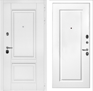 Входная дверь Интеко Афина Белая фл-119 Белый мат 49103