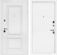 Входная дверь Интеко Афина Белая гладкая Белый мат 49109