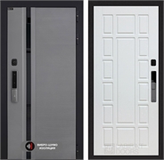 Входная дверь Пиано Смарт 2.0 панель 12 - Белое дерево 55425