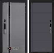 Входная дверь Пиано Смарт 2.0 панель 13 - Графит софт 55432