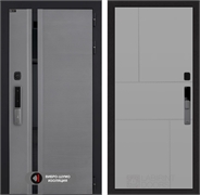 Входная дверь Пиано Смарт 2.0 панель 21 - Грей софт 55438